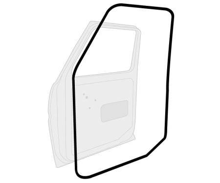Dennis Carpenter Door Seal Kit - Pickup - 1973-79 Ford Truck, 1978-79 Ford Bronco D3TZ-1020530-PR
