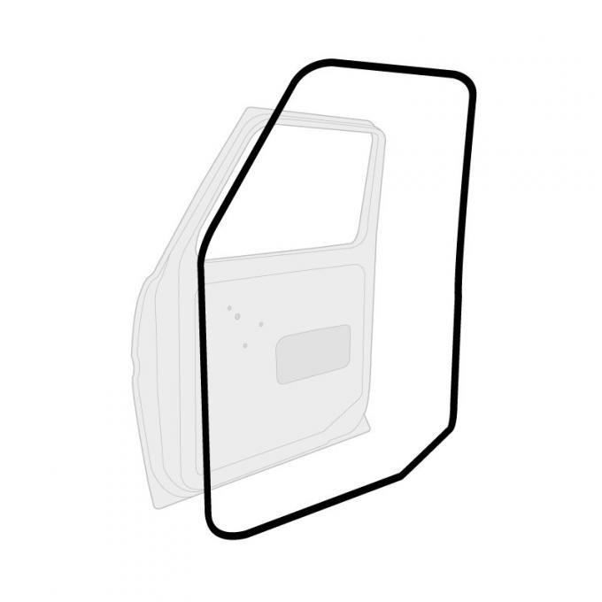 Dennis Carpenter Door Seal Kit - Pickup - 1973-79 Ford Truck, 1978-79 Ford Bronco D3TZ-1020530-PR
