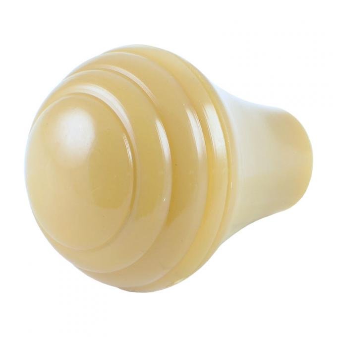 Dennis Carpenter Gear Shift - Cowl Vent Knob - Butterscotch - 1942 Ford Car   21A-7213-B