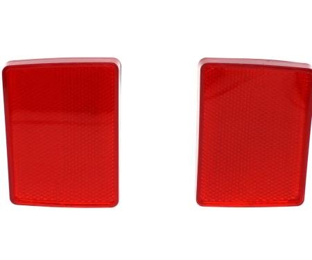 AMD Rear Side Markers, Red, Pair, 68 Fairlane Torino Fastback E-C8OZ1338063