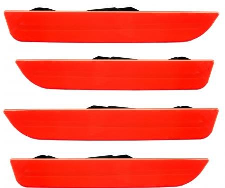 Oracle Lighting Concept Sidemarker Set, Ghosted, Race Red (PQ) 9700-PQ-G