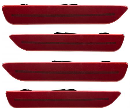 Oracle Lighting Concept Sidemarker Set, Ghosted, Ruby Red Metallic (RR) 9700-RR-G