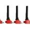 MSD Ignition Coil, Ford EcoBoost, 3.5L V6, Red, 6-Pack 82706