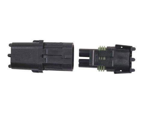 MSD Weathertight Connector, 2-Pin , Qty 1 8173