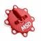 MSD Distributor, Billet Ford 351W, for Edelbrock Victor Jr, w/Steel Gear 858051