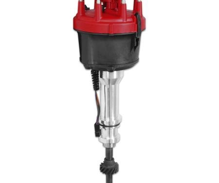 MSD Ford V8 351C-460 Billet Distributor, STEEL GEAR 85801