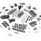 AMD Master Body Hardware Kit (414 pcs), 67 F-Series Styleside Pickup X225-4567-S