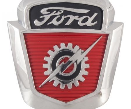 Dennis Carpenter Hood Emblem - 1953-56 Ford Truck BAAA-16637-A