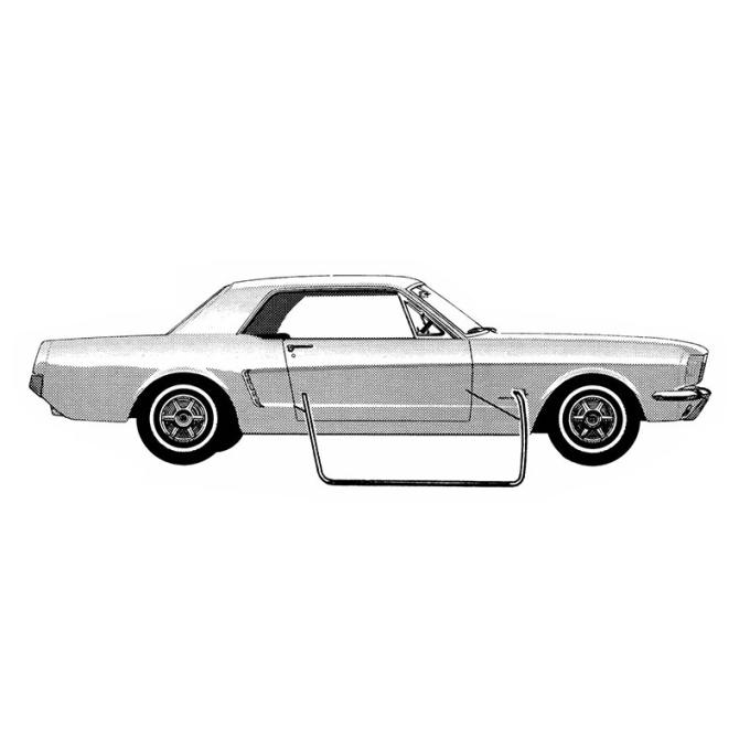 Daniel Carpenter 1967-68 Door w/s C7ZZ-6520530
