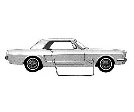 Daniel Carpenter 1967-68 Door w/s C7ZZ-6520530