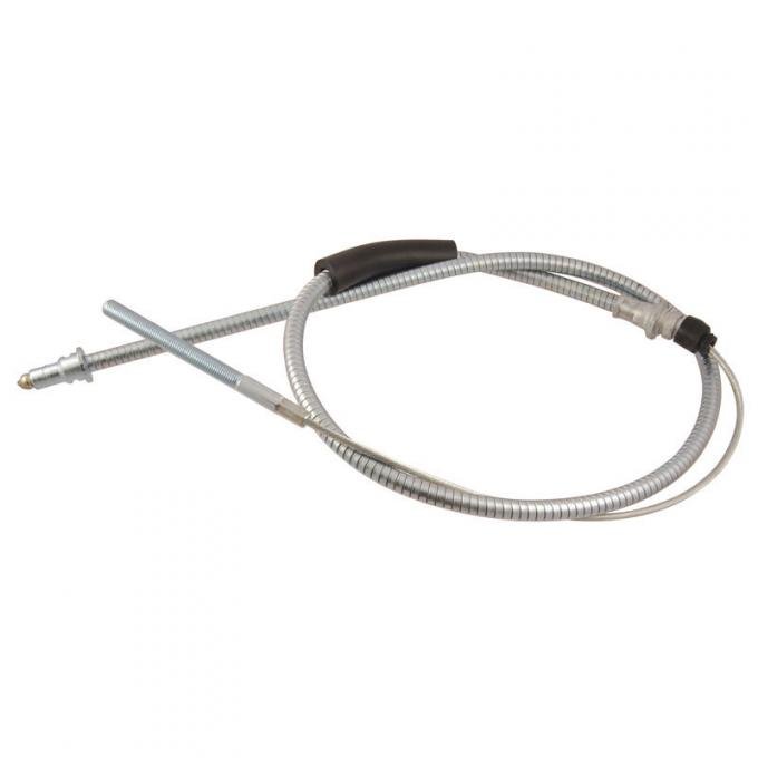 Dennis Carpenter Front Emergency Brake Cable - 58 1/2 inches - 1955-56 Ford Car B5A-2853-C