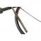 Dennis Carpenter Front Emergency Brake Cable - 58 1/2 inches - 1955-56 Ford Car B5A-2853-C