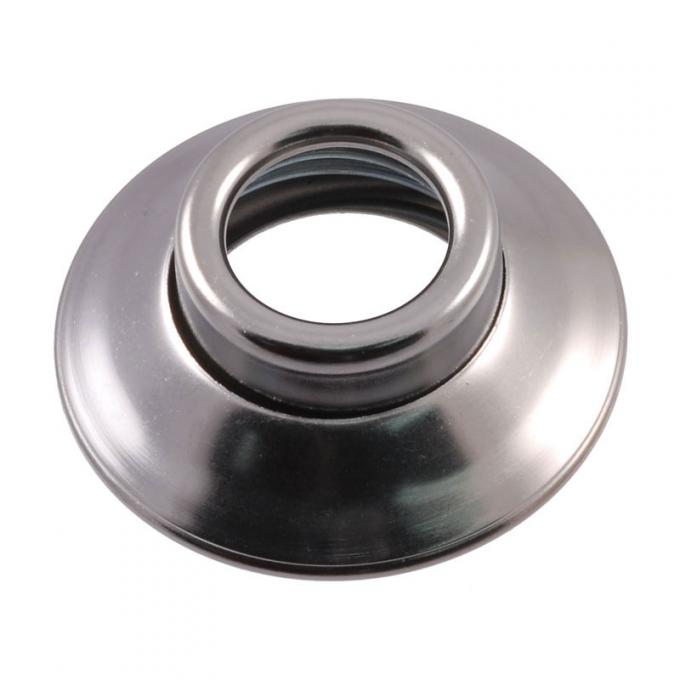 Dennis Carpenter Door Handle & Window Crank Escutheon - Chrome - Universal - 1938-47 Ford Truck, 1932-48 Ford Car B-7022618-U