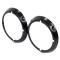 AMD Headlight Bezels, Primer, LH/RH Pair, 71-77 Bronco 145-4671-P
