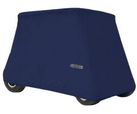 Goldline 4x4 Extra Tall Heavy Duty Golf Cart Storage Cover, 2 Passenger | Navy Blue