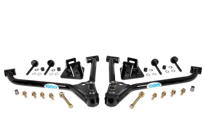Classic Performance Totally Tubular Upper Control Arms for 1962-1965 Ford Fairlane with Ball Joints and Adjuster Cams 6265TCA-UKB