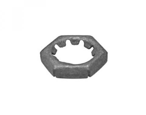 Hex Palnut Lock Nut 1/2-20 3/4'' Hex - Zinc