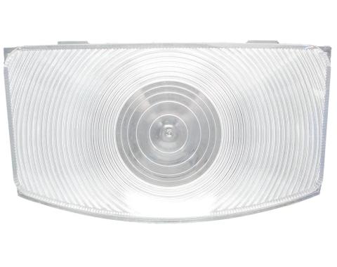 AMD Park Lamp Lens, Clear, LH or RH, 55-56 F100 F250 F350 Ford Pickup Truck X135-4555