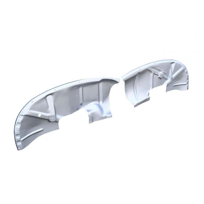 Dennis Carpenter Inner Fender Aprons - Hot Rod - Pair - 1939-41 Ford Truck, 1939-40 Ford Car 01A-16082-HR