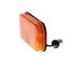 AMD Park Lamp Lens, Amber, 25 Amber LED, LH or RH, 66-68 Bronco 61-64 Galaxie 64-65 Fairlane X135-4666-D