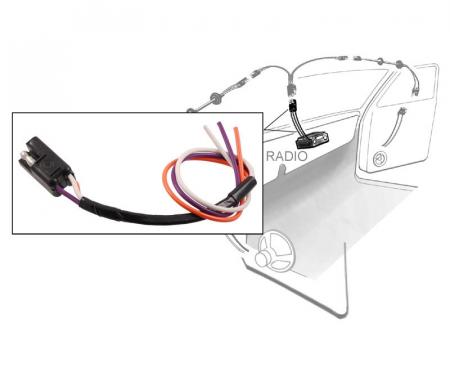 Dennis Carpenter Radio Speaker Wire - 1973-79 Ford Truck, 1978-79 Ford Bronco    D3TB-18806-SP