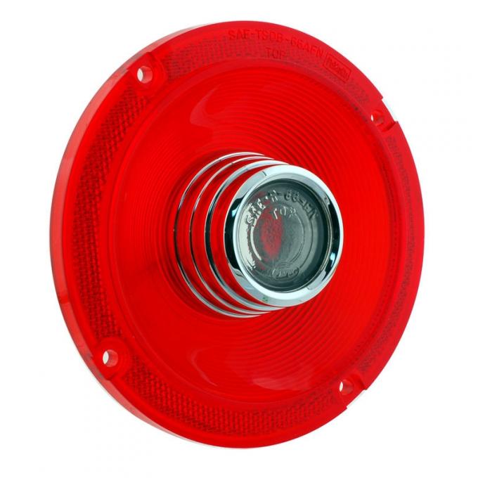 Dennis Carpenter Taillight Lens - FoMoCoScript - 1966 Ford Car C6DZ-13450-D