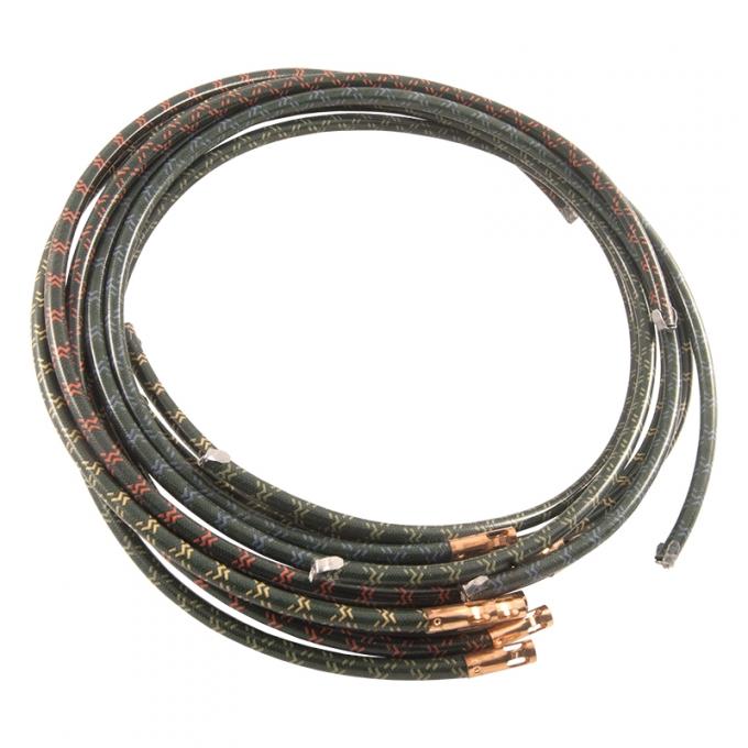 Dennis Carpenter Spark Plug Wire Set - V-8 - 1937-41 Ford Truck, 1937-41 Ford Car 78-12259