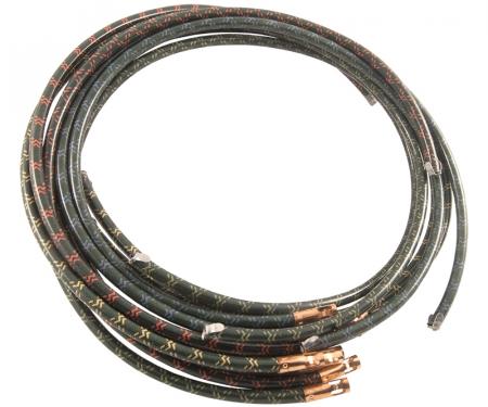 Dennis Carpenter Spark Plug Wire Set - V-8 - 1937-41 Ford Truck, 1937-41 Ford Car 78-12259