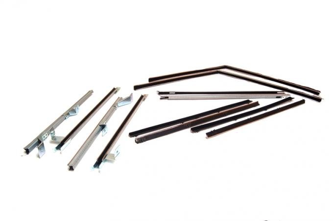 Dennis Carpenter Door Glass Anti-Rattler Kit - 1966-77 Ford Bronco C6TZ-9721460-S