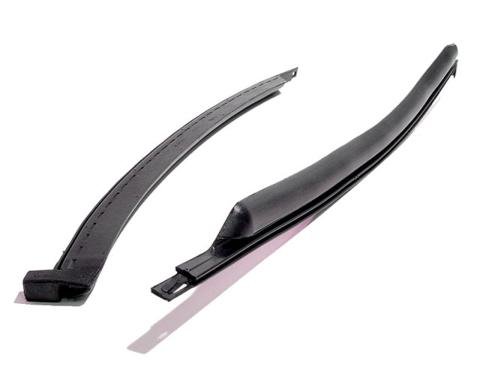 Metro Moulded Parts 1970-1971 Ford Torino Rear Roll-Up Window Seals, for 2-Door Hardtop. Pair r&l VS 3-V