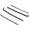 Montco Inc / Repops Front Door Beltline Window Felts, Black, 4pcs, 61-66 Ford F100 F250 F350 Pickup R-FT104
