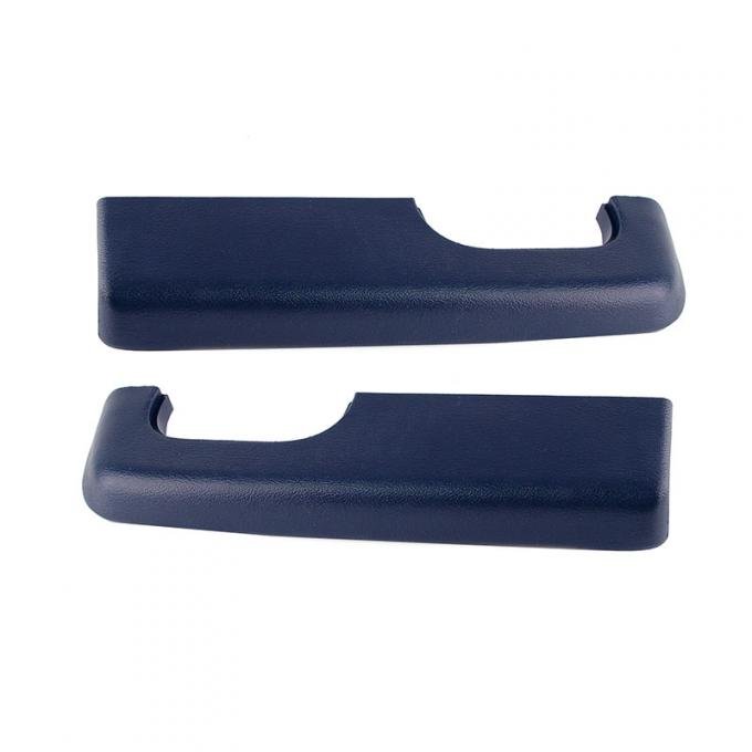 Dennis Carpenter Arm Rest - Pair - Blue - 1973-79 Ford Truck, 1978-79 Ford Bronco D3TZ-1024140-BL