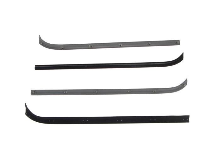 AMD Front Door Beltline Window Felts, Inner & Outer, 73-79 F100 F150 F250 F350 78-79 Bronco 582-4573-1S