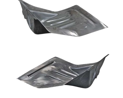 Redline Restomotive® 1967-1979 Ford Pickup / Bronco Universal 1 Piece Left and Right Cab Mount Panel