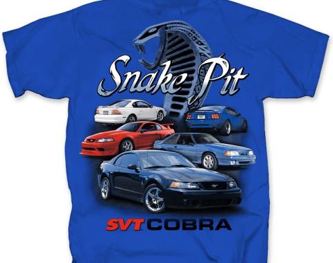 93-04 Cobra Mustang Snake Pit Adult T-Shirt