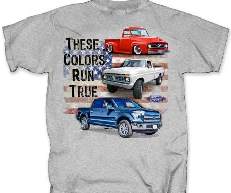 Ford 100th Anniversary Trucks Adult T-Shirt