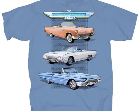 3 Thunderbird Scene Adult T-Shirt
