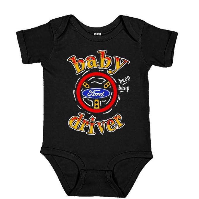 Ford Baby Driver Onesie