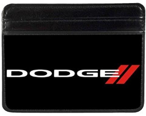 Dodge Weekend Wallet with Word & Red Stripes