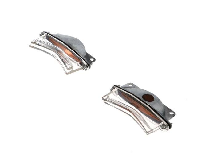 AMD Hood Scoop Lamp Assembly, Pair, 67 Fairlane GT E-67PDLBODYSET