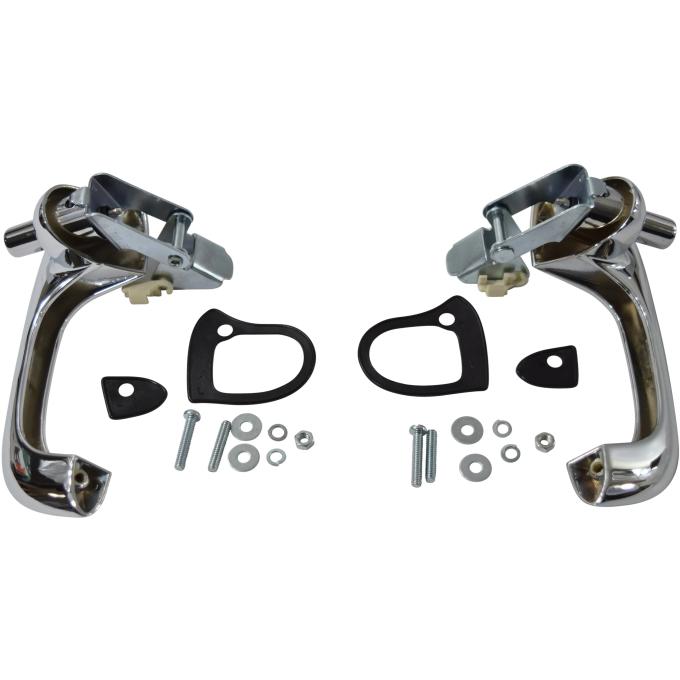 Golden Star 1967-1968 Ford Mustang Exterior Door Handle, Pair DH20-67S