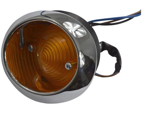 Golden Star 1964-1966 Ford Mustang Park Light Complete Assembly Left Hand PL20-644L