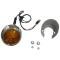 Golden Star 1964-1966 Ford Mustang Park Light Complete Assembly Right Hand PL20-644R