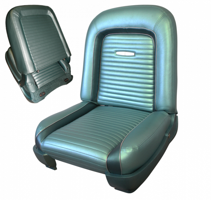 Distinctive Industries 1963 Falcon Futura 2-Tone Convertible Front Bucket Seat Upholstery 101303