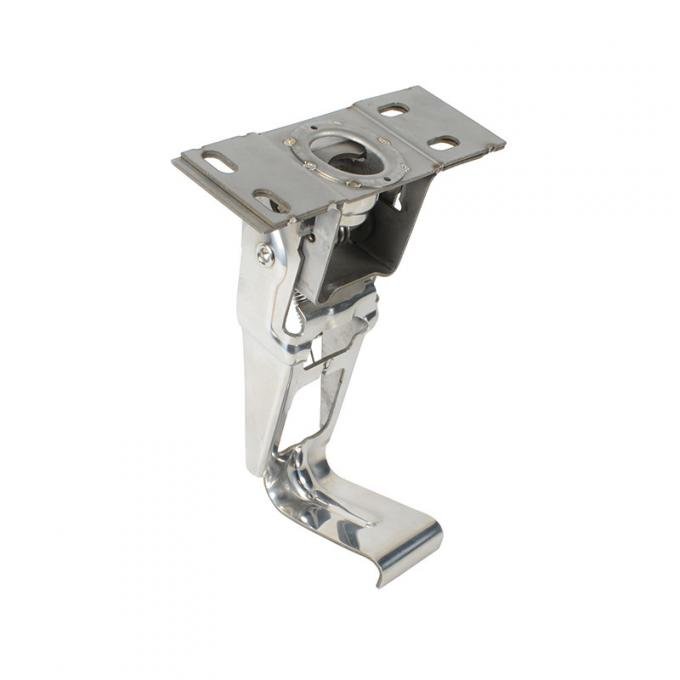 Dennis Carpenter Hood Latch Assembly - Stainless Steel - 1966-77 Ford Bronco C6TZ-16700-SS