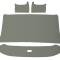 Acme Auto Headliner, 1965-66 Ford Standard Cab Pick Up Truck F100, F250 Small Window AFH6566