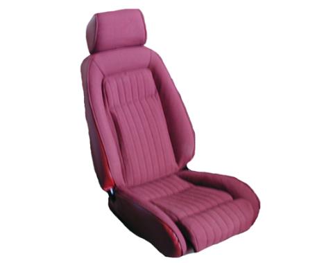 Acme Auto Front Sport Buckets with Head Rests, Leg Lumbar and Rear Bench Seat Upholstery U634