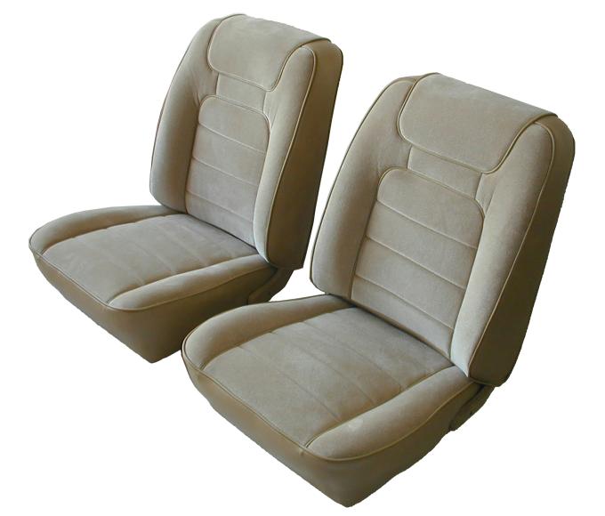 Acme Auto Front Low Back Buckets and Rear Bench Seat Upholstery U508