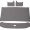 Acme Auto Headliner, 1965-66 Ford Standard Cab Pick Up Truck F100, F250 Small Window AFH6566