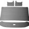 Acme Auto Headliner, 1965-66 Ford Standard Cab Pick Up Truck F100, F250 Small Window AFH6566